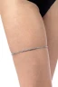 Серебристая подвязка LEA ARGENT