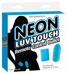 Голубое виброяйцо Remote Control Bullet с пультом ДУ