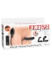 Фаллоимитатор с ручным насосом Inflatable Vibrating Strapless Strap-On - 16,5 см.