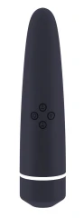 Чёрный вакуумный клиторальный вибромассажер Personal vibrator HIKY