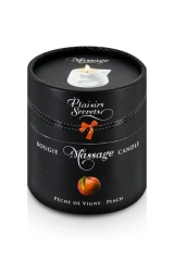 Массажная свеча с ароматом персика Bougie Massage Gourmande Pche - 80 мл.