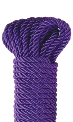 Фиолетовая веревка для фиксации Deluxe Silky Rope - 9,75 м.